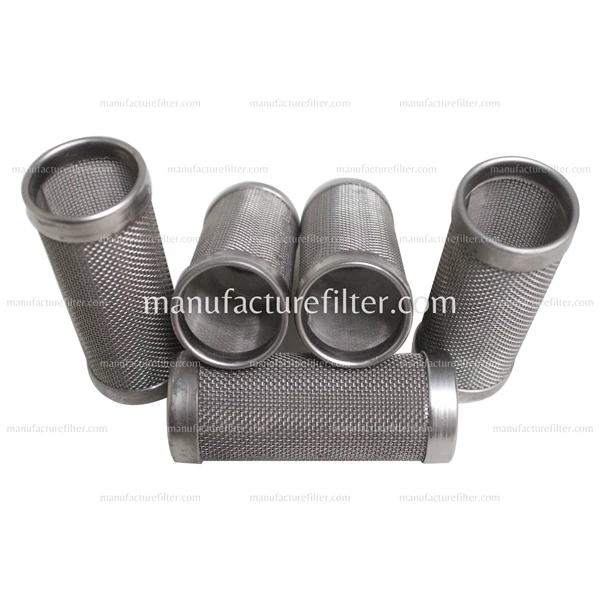 Filter Core Strainer SS Perforated Metal Mesh Element
