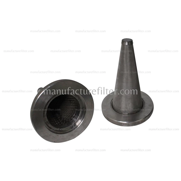 Stainless Steel Cone Strainer Filter Element