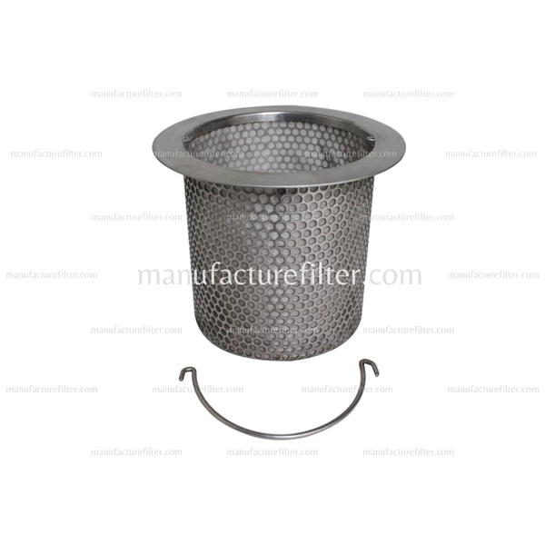 50 Micron Stainless Steel Mesh Basket Strainer Filter