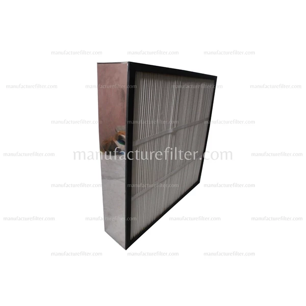 Stainless Steel Frame Intake Panel Air Filter