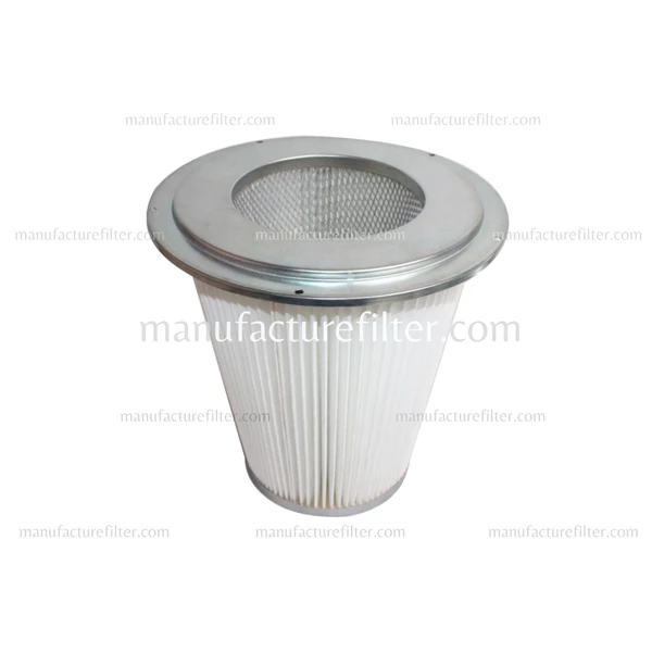 Spunbond Pleated Air Filter Filtration Capacity 50 Micron