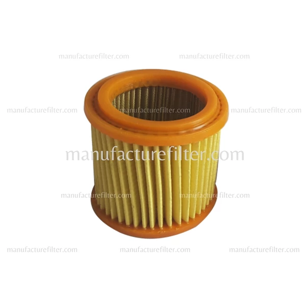Yellow Paper Pleated Air Filter