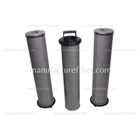 Elemen Filter Oli / Minyak Hisap Stainless Steel Ukuran Pori 50 Mikron