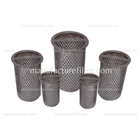Customized Stainless Steel Industrial Water/Oil Basket Filter