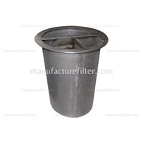 Perforated Stainless Steel Basket Filter Element