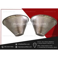 Micron Stainless Steel Conical Strainer Filter