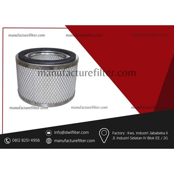 Vacuum System Industrial Vacuum Pump Inlet Air Filter Brand DF Filter