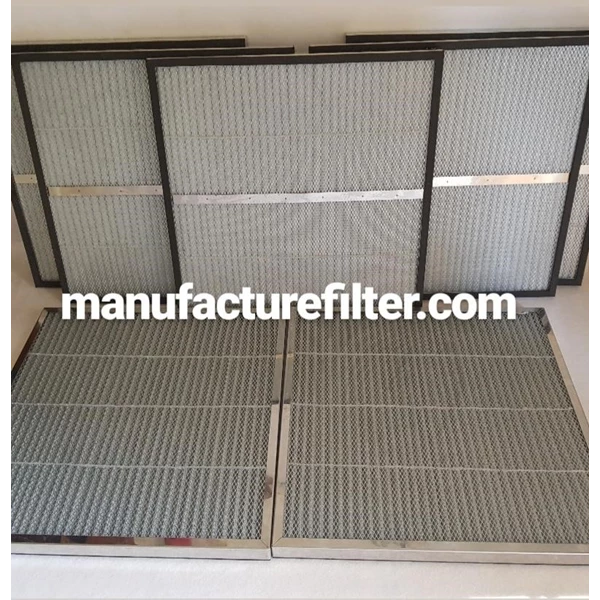 Panel Filter Washable Merk DF FILTER PN. DF595-595-50