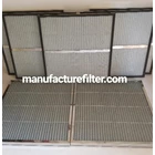 Metal Frame Pleated Panel Filter Type G4 Merk 