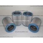 Air Filter Element Polyester For Screw Air Compressor Merk DF FILTER PN. DF305-195-575 2