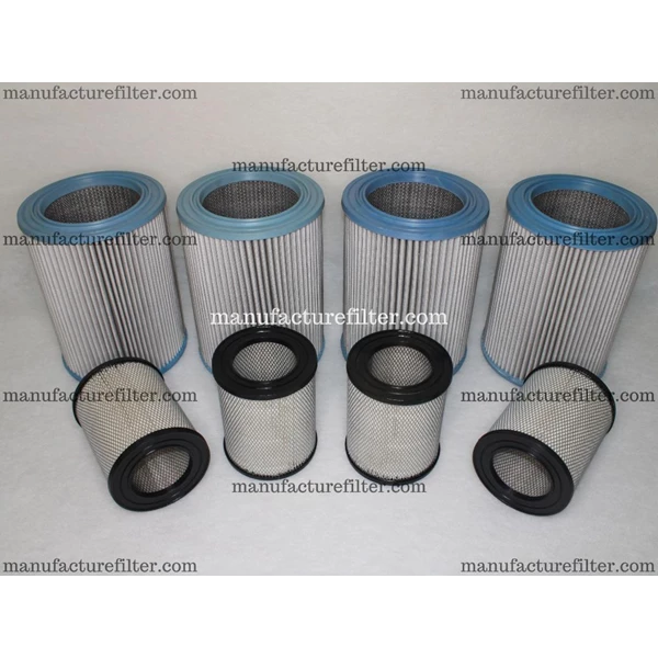 Air Filter Element Polyester For Screw Air Compressor Merk DF FILTER PN. DF305-195-575