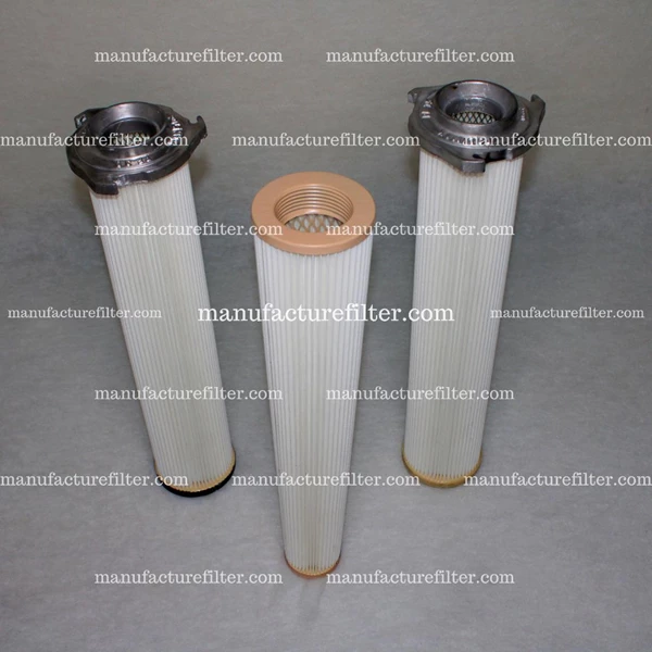 Fiberglass Dust Collector Pleated Catridge Filter For Air Filter Merk DF FILTER PN. DF90-60-605