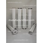 Polyester Spundbond Dust Filter Cartridges Alumunium End Caps Brand DF FILTER 1
