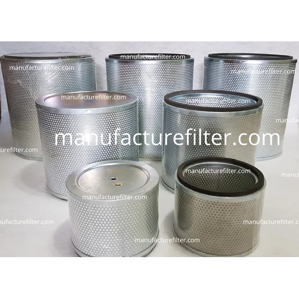 Polyester Washable Dust Filter Cartridge Galvanized Steel Inner Outer Core Brand DF FILTER
