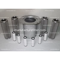 Vacuum Pump Oil Separator Elements Filter Merk DF FILTER