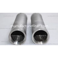 Filter Silinder Baja Stainless Stell Hidraulik Merek DF Filter