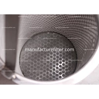 Multi-layer SS Wire Mesh Filter Cylinder Merk DF Filter