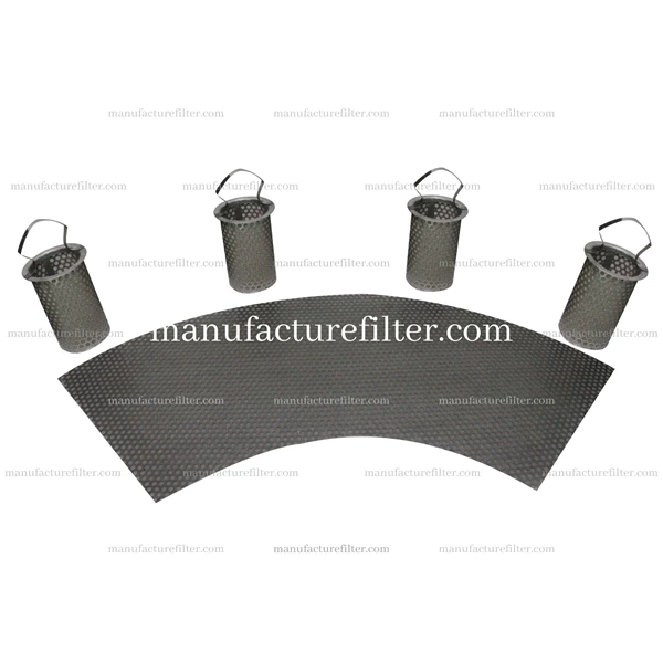 High Quality 100 Micron Basket Filter Brand DF Filter