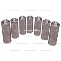 High Efficiency Vacuum Lubricating Oil Filter Merk DF Filter