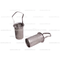 Perforated Welding Mesh Basket Strainer Filter Brand DF Filter