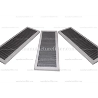 Activated Carbon Filter Pleated Panel Filter AHU Merk DF Filter
