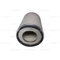 Elemen Kartrid Filter Udara Silinder