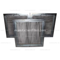 Filter Panel Lipit Debu Untuk Sistem Filtrasi Udara 