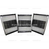 Filter Panel Efisiensi Sedang Filter Udara HVAC 
